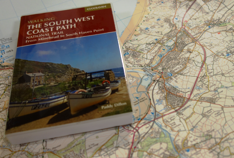 A Cicerone guidebook for the South West Coast Path